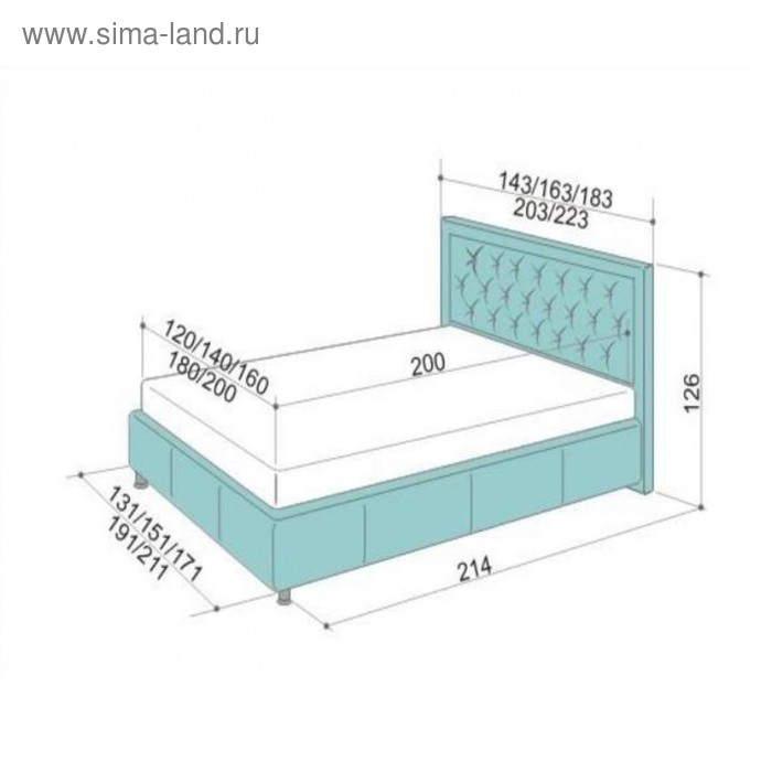 Купить Кровать Размер 140