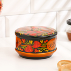 Деревянная шкатулка для украшений «Ягодка», 13×7 см, хохлома - Фото 2