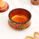 Деревянная шкатулка для украшений «Ягодка», 13×7 см, хохлома - Фото 4