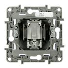 Розетка телевизионная Legrand Etika 672251, одноместная, скрытая, 2дБ, тип "звезда", белая - Фото 3