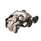 Коляска-трансформер «Гном», пластиковые колёса, оттенки коричневого, рисунок МИКС - Фото 9