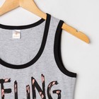 Майка женская, цвет меланж, рост 158-164 см, размер 50 - Фото 3