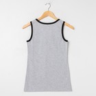 Майка женская, цвет меланж, рост 158-164 см, размер 50 - Фото 4