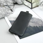 Ключница, отдел на молнии, металлическое кольцо, ладья, цвет чёрный - Фото 2