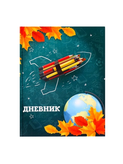 Дневник школьный для 1-11 классов, «Школа», твёрдая обложка 7БЦ, глянцевая ламинация, 40 листов