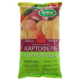 Удобрение открытого грунта Добрая Сила "Картофель-Корнеплоды", пакет, 0,9 кг