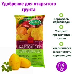 Удобрение открытого грунта Добрая Сила "Картофель-Корнеплоды", пакет, 0,9 кг