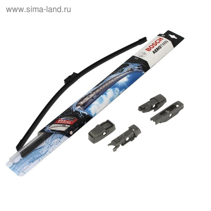 Щетка стеклоочистителя Bosch AeroTwin, AP400U, 400мм, 3397006943 - Фото 1