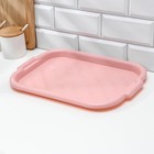 Поднос SparkPlast, 39×27 см, пластик, МИКС - Фото 6