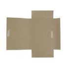 Папка для бумаг А4 на завязках, плотность 360г/м2 белая, немелованный картон - Фото 2
