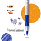 Набор ручек шариковых 4 штуки, BIC Round Stic Exact, узел 0.7 мм, синяя, чёрная, красная, тонкое письмо, резиновый упор - Фото 2