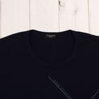Домашний комплект мужской (футболка, брюки) PDK-176 цвет темно-синий, р-р 46 - Фото 3