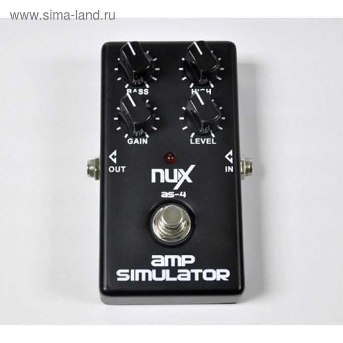 Педаль эффектов Nux Cherub NUX-AS-4 Modern Amplifier Simulator - Фото 1