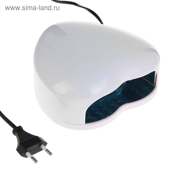 Лампа для гель-лака Luazon LUF-03, LED, 28 диодов, 3 Вт, 220 В, белая - Фото 1