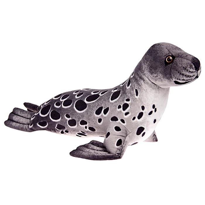 Мягкая игрушка «Тюлень», цвет серый