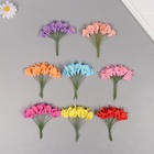 Декор для творчества "Каллы" МИКС, 11 см (1 набор=1 букету) в букете 12 цветков - Фото 1