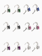 Серьги со стразами «Ромб», вечеринка, цвет МИКС - Фото 5