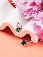 Серьги со стразами «Ромб» вечеринка, цвет МИКС - фото 42330018