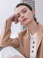 Серьги металл «Круги переплетение», цвет серебро - Фото 2