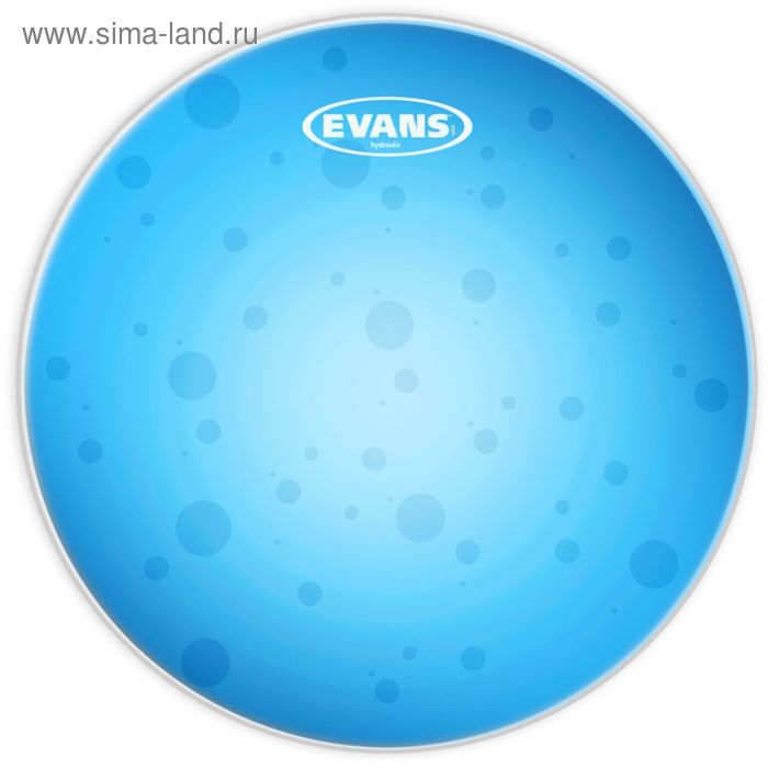 Пластик Evans TT14HB  для  малого и том барабана 14",серия Hydraulic Blue Coated - Фото 1