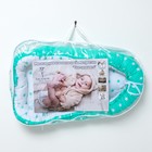 Матрасик для новорожденных "Гнёздышко", цвет белый/салатовый 29906 - Фото 5