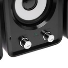 Компьютерные колонки 2.1 LuazON LPCK-02, 2x3Вт, сабвуфер 5Вт, 80дБ, Jack 3.5, USB, черная - Фото 2