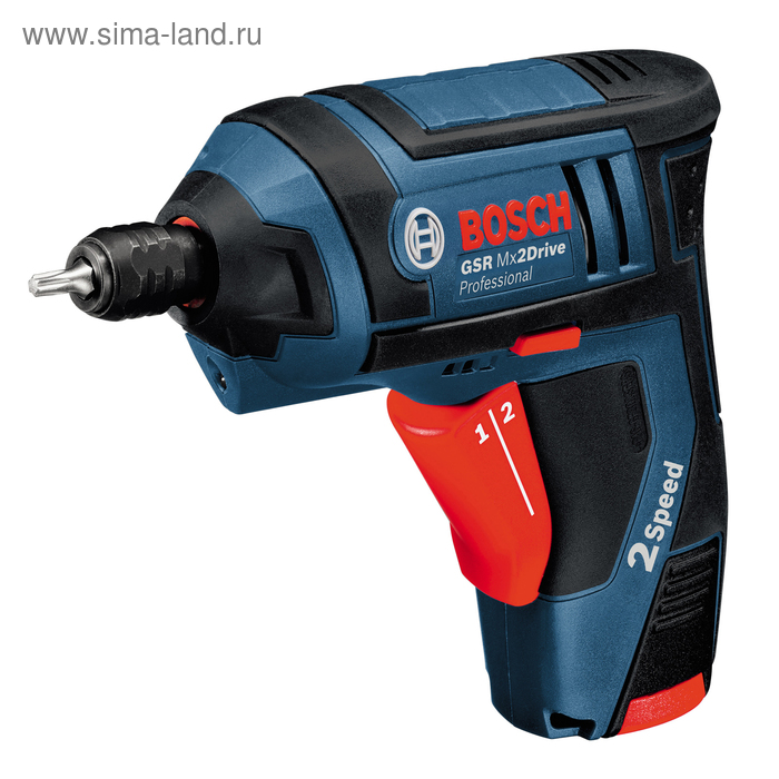 Электроотвертка Bosch GSR Mx2Drive (06019A2101), 3.6 В, 2 скорости, 150/580 об/мин. - Фото 1