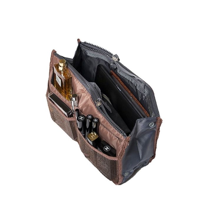 Органайзер для сумки, цвет кофейный 15457
