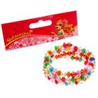 Браслет-пружинка детский Выбражулька «Льдинки», три ряда, d=5 см цветной - Фото 2