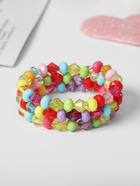 Браслет-пружинка детский Выбражулька «Льдинки», три ряда, d=5 см цветной - Фото 6