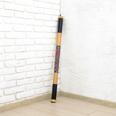 Сувенирный музыкальный инструмент «Посох дождя», 100 см, МИКС