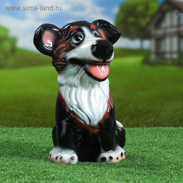 Садовая фигура "Собака Джек", разноцветная, 27 см - Фото 1