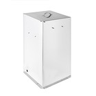 Коптильня холодного копчения "Дым Дымыч" 02Б, дымогенератор, 50 л, серебристая - Фото 2