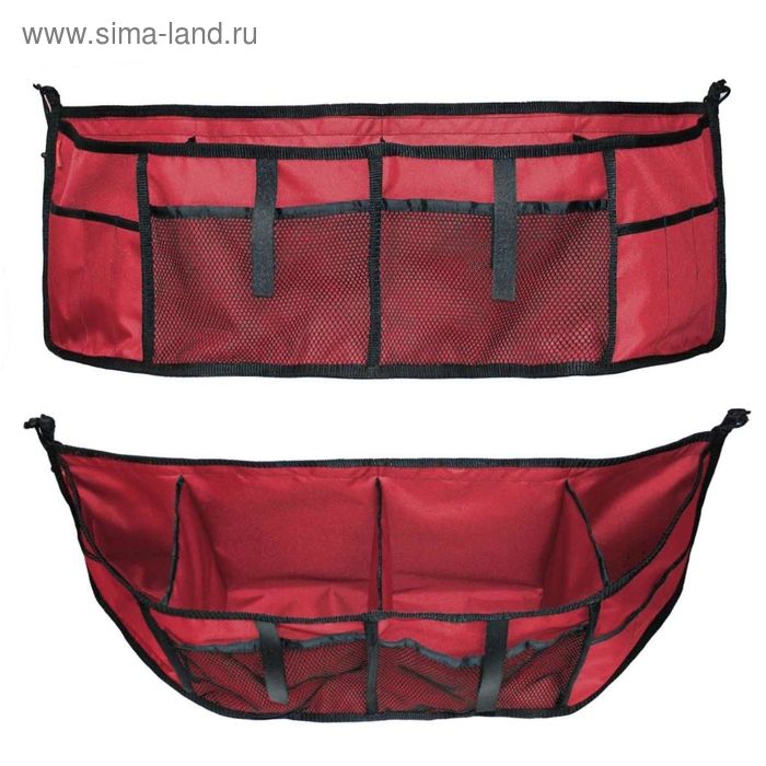 Сумка-органайзер Tplus 700х250х150 мм, оксфорд, красная, T002079 - Фото 1