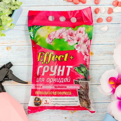 Грунт для орхидей Effect+, 1 л