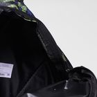 Рюкзак молодёжный на молнии "Камелот", 1 отдел, наружный карман, цвет зелёный - Фото 5