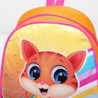 Рюкзак детский, отдел на молнии, цвет оранжевый - Фото 4
