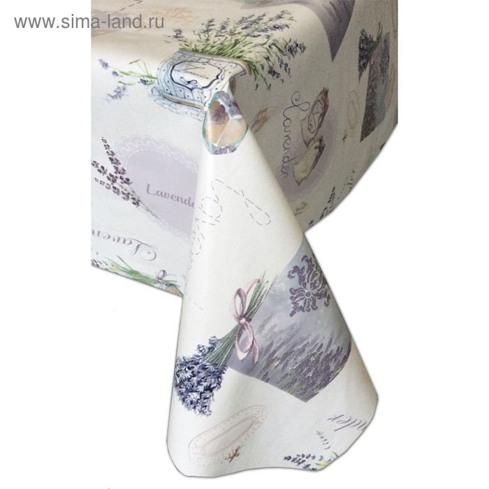 Клеенка столовая 130х165 см "Сирень" - Фото 1