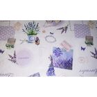 Клеенка столовая 130х165 см "Сирень" - Фото 2