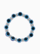 Браслет-оберег «На счастье», глазик, синий - Фото 1