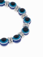 Браслет-оберег «На счастье», глазик, синий - Фото 2