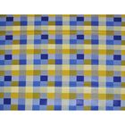 Клеенка столовая 130х165 см "Квадраты", цвет желтый, синий - Фото 2