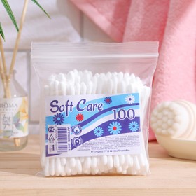 Ватные палочки Soft Care, 100 шт. 2323353