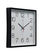 Часы настенные, интерьерные, бесшумные, 30×30 см, черные - Фото 3