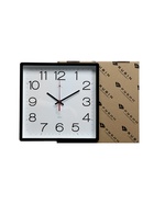 Часы настенные, интерьерные, бесшумные, 30×30 см, черные - Фото 8