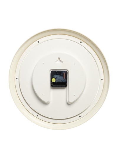 Часы настенные, интерьерные «Рубин», бесшумные, d=35 см, корпус белый