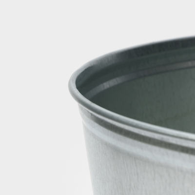 Ведро хозяйственное оцинкованное с ручкой, 15 л, d=33,5 см, h=30 см, ГОСТ