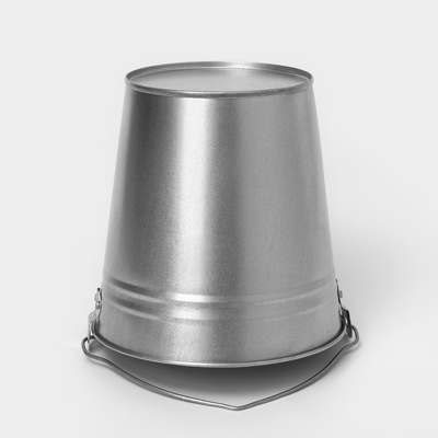 Ведро хозяйственное оцинкованное с ручкой, 5 л, d=21 см, h=20,5 см, ГОСТ