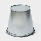 Ведро оцинкованное хозяйственное с ручкой, 7 л, d=24 см, h=24 см, ГОСТ - Фото 6