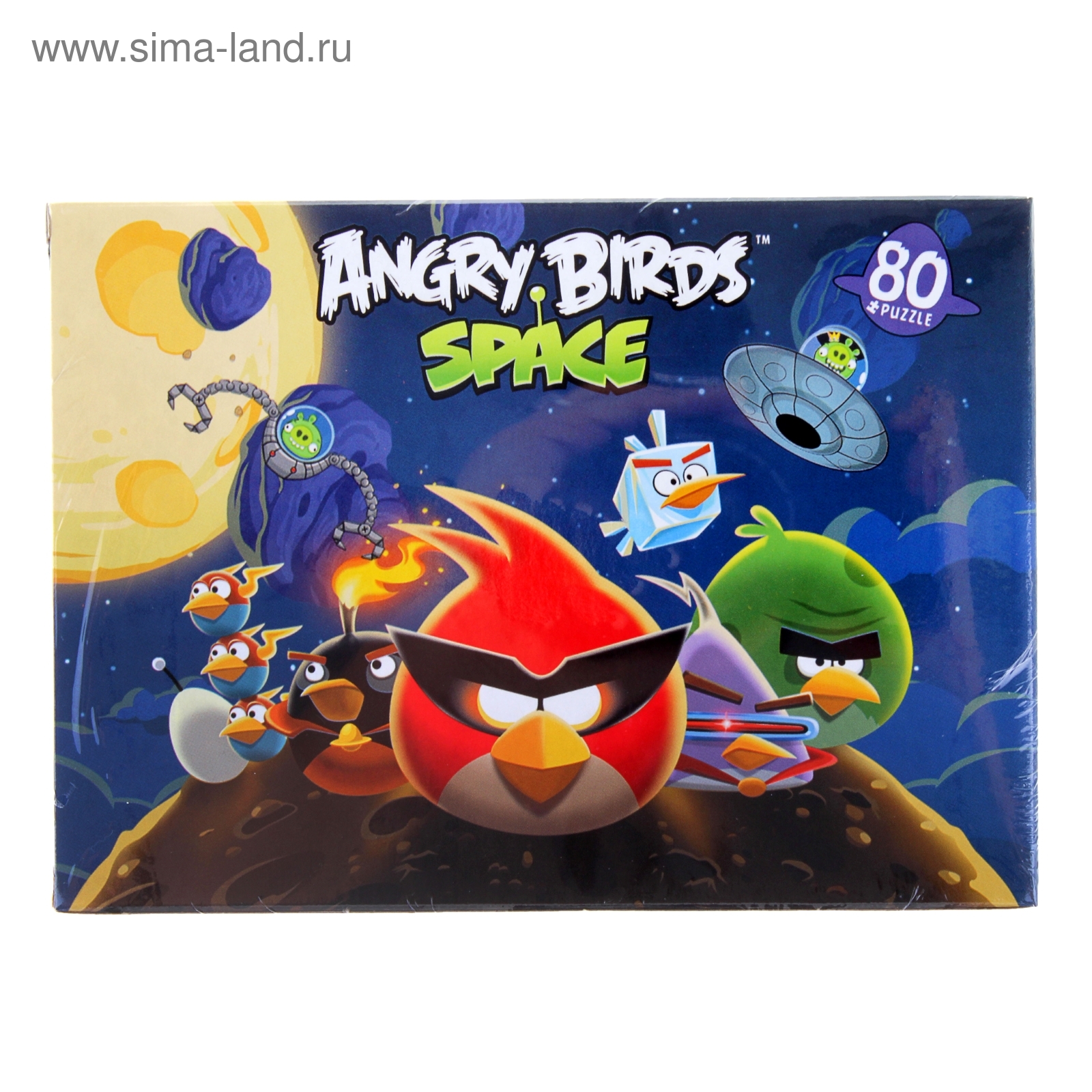 Пазлы Angry Birds, 80 элементов (299498) - Купить по цене от 38.50 руб. |  Интернет магазин SIMA-LAND.RU